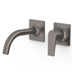 Iebūvējamā izlietnes maisītāja TRES Project dekoratīvā daļa 15.6 cm, grafīts 22130001GR