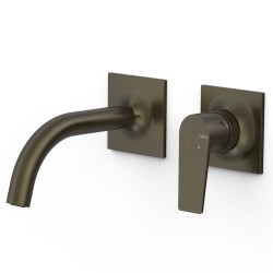 Iebūvējamā izlietnes maisītāja TRES Project dekoratīvā daļa 15.6 cm, melna bronza 22130001KMB