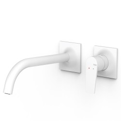 Iebūvējamā izlietnes maisītāja TRES PROJECT dekoratīvā daļa 21.6cm, balts matēts, 22130002BM