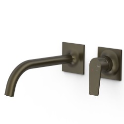 Iebūvējamā izlietnes maisītāja TRES PROJECT dekoratīvā daļa 21.6cm, melna bronza, 22130002KMB