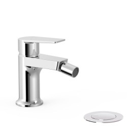 Bidē maisītājs PROJECT TRES ar noteces aizvaru, hroms 21112001DA