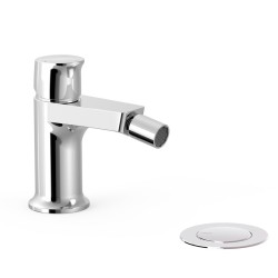 Bidē maisītājs PROJECT TRES ar noteces aizvaru, hroms 21112002DA