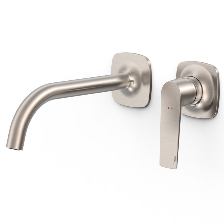 Iebūvējamā izlietnes maisītāja TRES LOFT dekoratīvā daļa 21.6 cm, tērauds 22230002AC