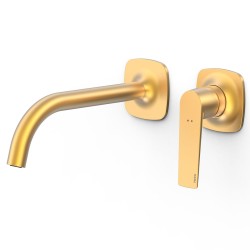 Iebūvējamā izlietnes maisītāja TRES LOFT dekoratīvā daļa 21.6 cm, 24K matēts zelts 22230002OM