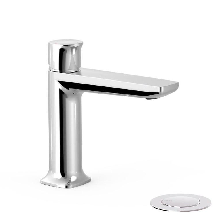 Izlietnes maisītājs LOFT TRES ar automātisko noteces vārstu, hroms 22210402DA