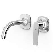 Iebūvējamā izlietnes maisītāja TRES LOFT dekoratīvā daļa 15.6 cm, hroms 22230001