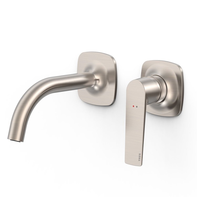 Iebūvējamā izlietnes maisītāja TRES LOFT dekoratīvā daļa 15.6 cm, tērauds 22230001AC