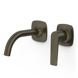 Iebūvējamā izlietnes maisītāja TRES LOFT dekoratīvā daļa 15.6 cm, melna bronza 22230001KMB