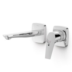 Iebūvējamā izlietnes maisītāja TRES Canigo dekoratīvā daļa 18cm, hroms 21730023