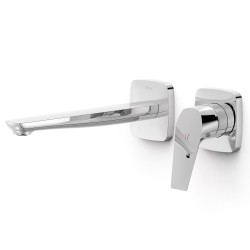 Iebūvējamā izlietnes maisītāja TRES Canigo dekoratīvā daļa 24cm, hroms 21730024