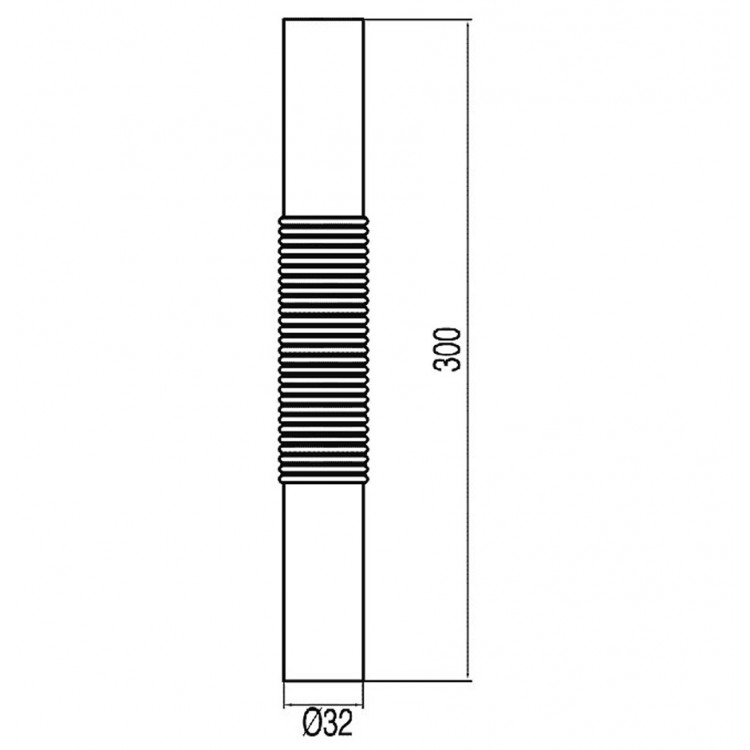 TRES Gofra sifonam 32 300mm, 913463330 TRES Gofra sifonam 32 300mm, 913463330