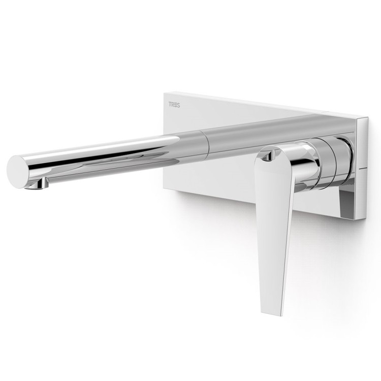 Iebūvējamā izlietnes maisītāja TRES CLASS dekoratīvā daļa, izteka 18cm, 20530031 Iebūvējamā izlietnes maisītāja TRES CLASS dekoratīvā daļa, izteka 18cm, 20530031
