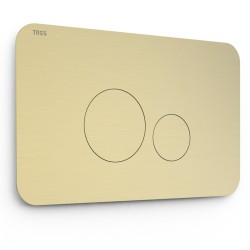 Noskalošanas taustiņš Tres Dual, golden cava 25429802CA