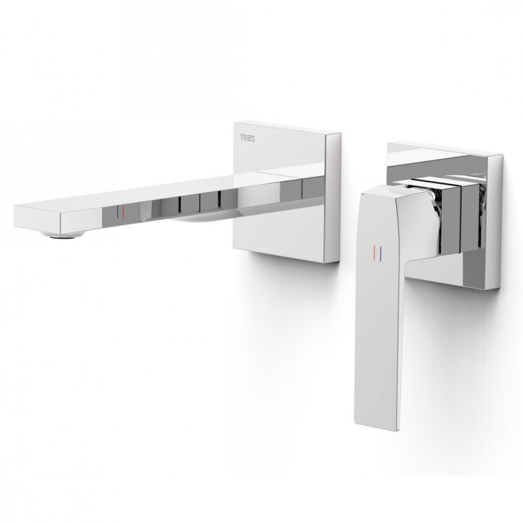 Izlietnes maisītājs no sienas TRES SLIM Exclusive, 20230001