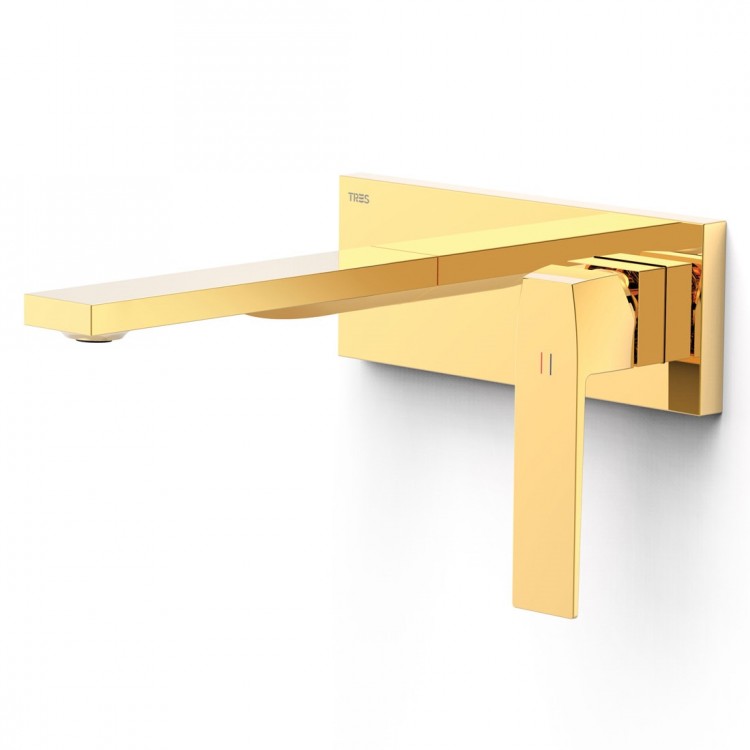 Izlietnes maisītājs no sienas TRES SLIM Exclusive, 20230011OR