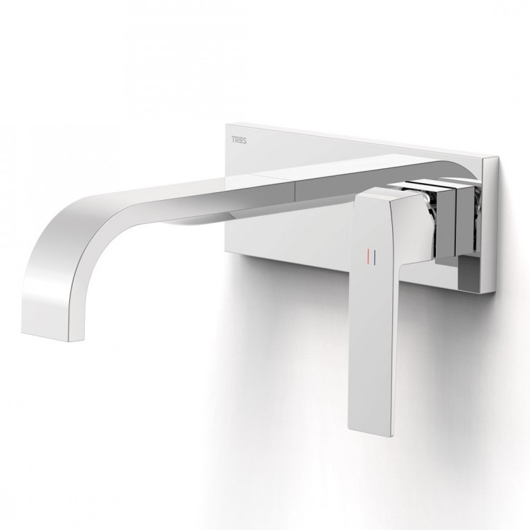 Izlietnes maisītājs no sienas TRES SLIM Exclusive, 20230013