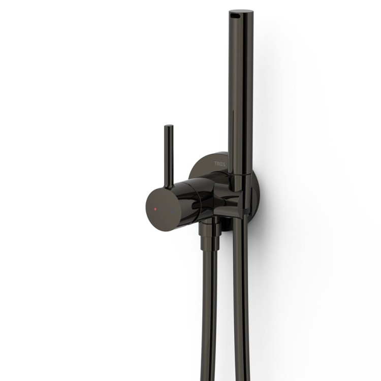 Iebuvējams maisītājs ar bidetta dušu TRES Study, 134123KM