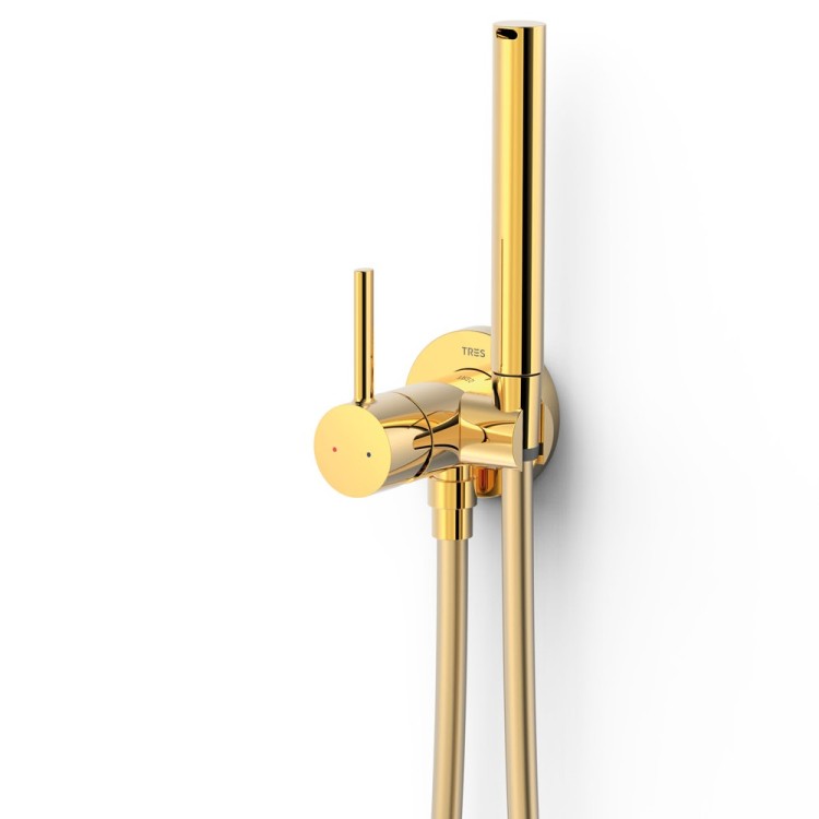 Iebūvējams maisītājs ar bidetta dušu TRES Study, 134123OR