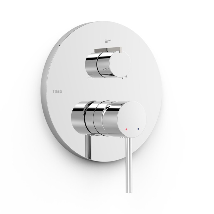 Vannas un dušas iebūvējamais maisītājs Study 3-ceļu, 26227310