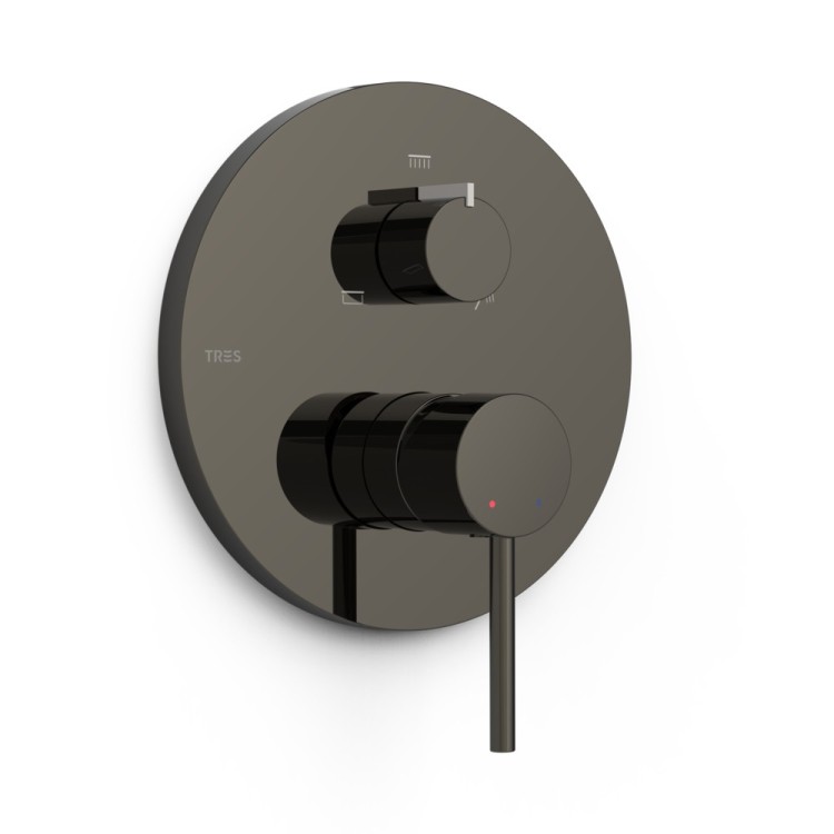 Vannas un dušas iebūvējamais maisītājs Study 3-ceļu, 26227310KM