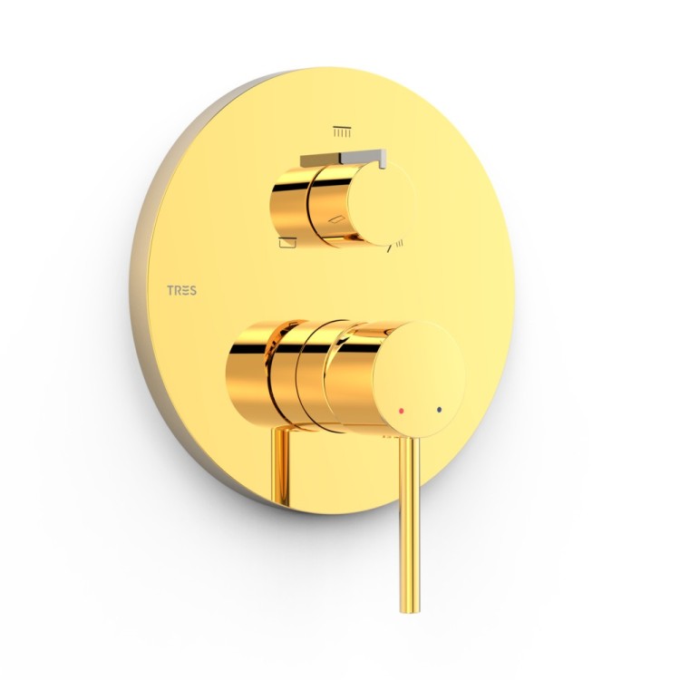 Vannas un dušas iebūvējamais maisītājs Study 3-ceļu, 26227310OR