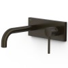 Iebūvējamā izlietnes maisītāja TRES STUDY dekoratīvā daļa 18cm, melna bronza, 26230031KMB
