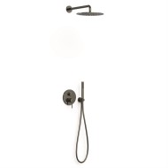  2-virzienu iebūvējamais dušas maisītāja komplekts TRES Study Rapid-Box, 26238004KM