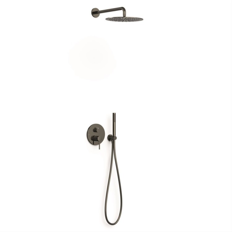 2-virzienu iebūvējamais dušas maisītāja komplekts TRES Study Rapid-Box, 26238004KM