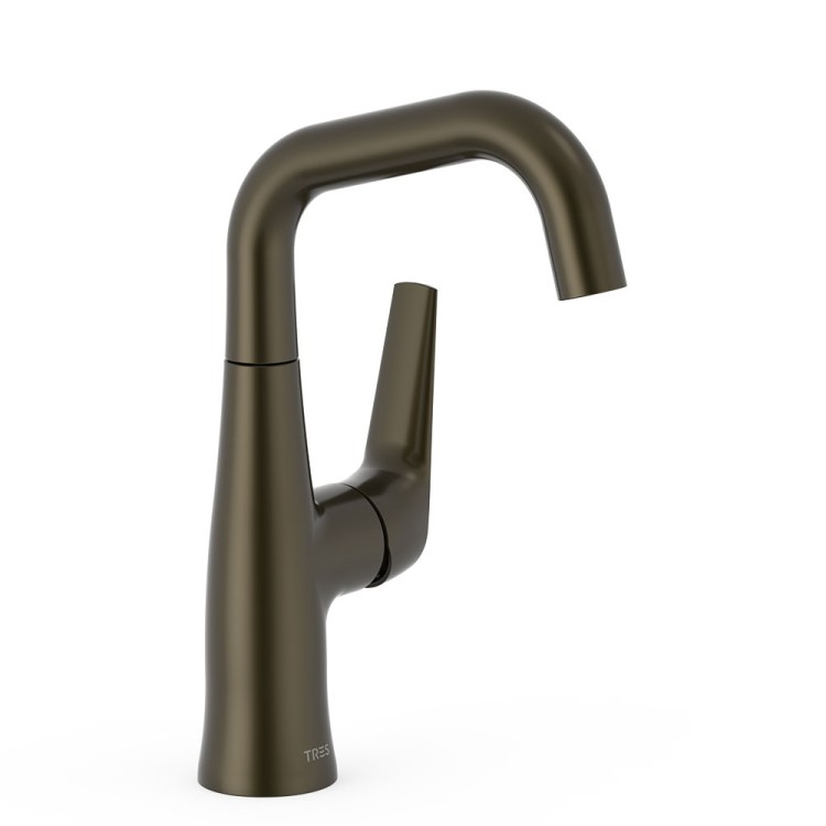 Izlietnes maisītājs TRES FUJI, melna bronza 28144701KMB