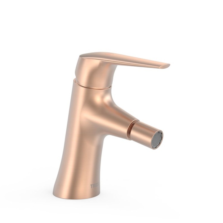 Bidē maisītājs TRES FUJI, 24K matēts rozā zelts 28112001OPM