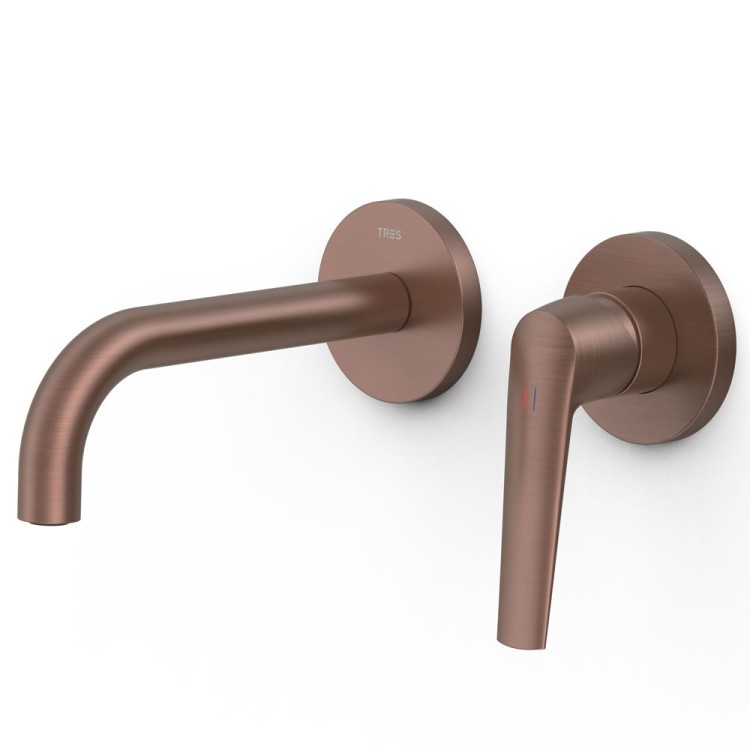 Iebūvējamā izlietnes maisītāja Tres FUJI dekoratīvā daļa 17.7 cm, volcanic