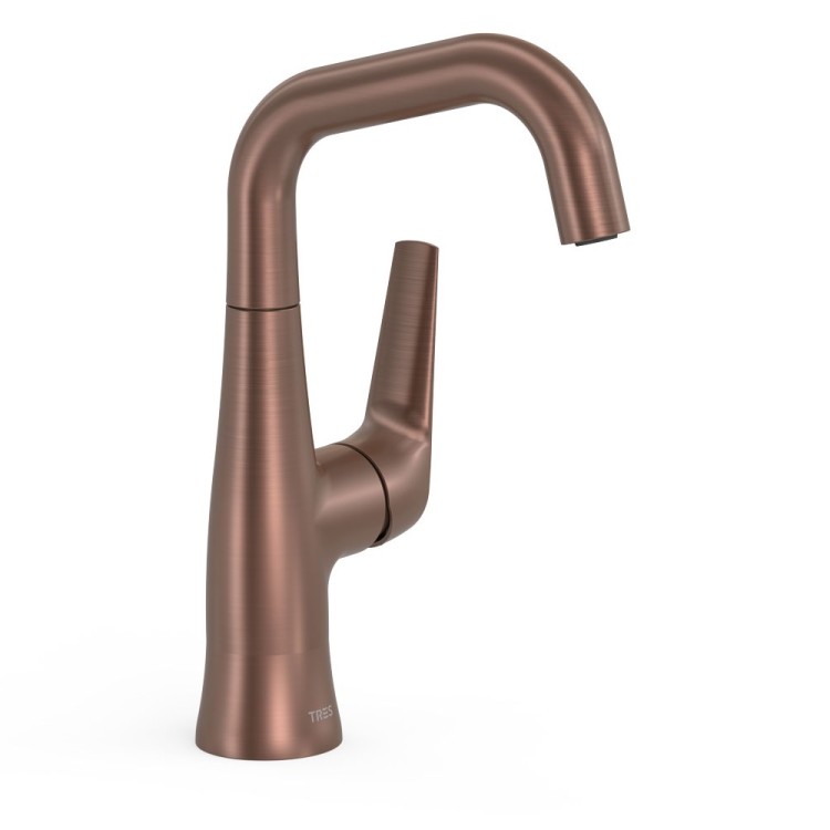 Izlietnes maisītājs TRES FUJI, melna bronza 28144701VO