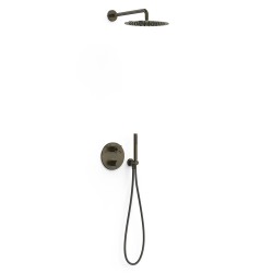 Termostata dušas sistēma iebūvējamā Therm-Box 2-virzienu, melna bronza 28335002KMB