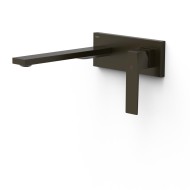 Iebūvējamā izlietnes maisītāja TRES SLIM dekoratīvā daļa 24cm, melna bronza, 20230032KMB