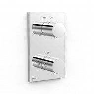 Vannas un dušas iebūvējamā termostata maisītāja dekoratīvā daļa TRES Therm-Box, 06225001