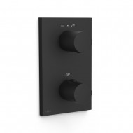 Vannas un dušas iebūvējamā termostata maisītāja dekoratīvā daļa TRES Therm-Box, 21625001NM