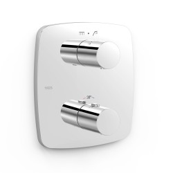 Vannas un dušas iebūvējamā termostata maisītāja dekoratīvā daļa TRES Therm-Box, 21725001