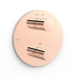 Vannas un dušas iebūvējamā termostata maisītāja dekoratīvā daļa TRES Therm-Box, 26225001OP
