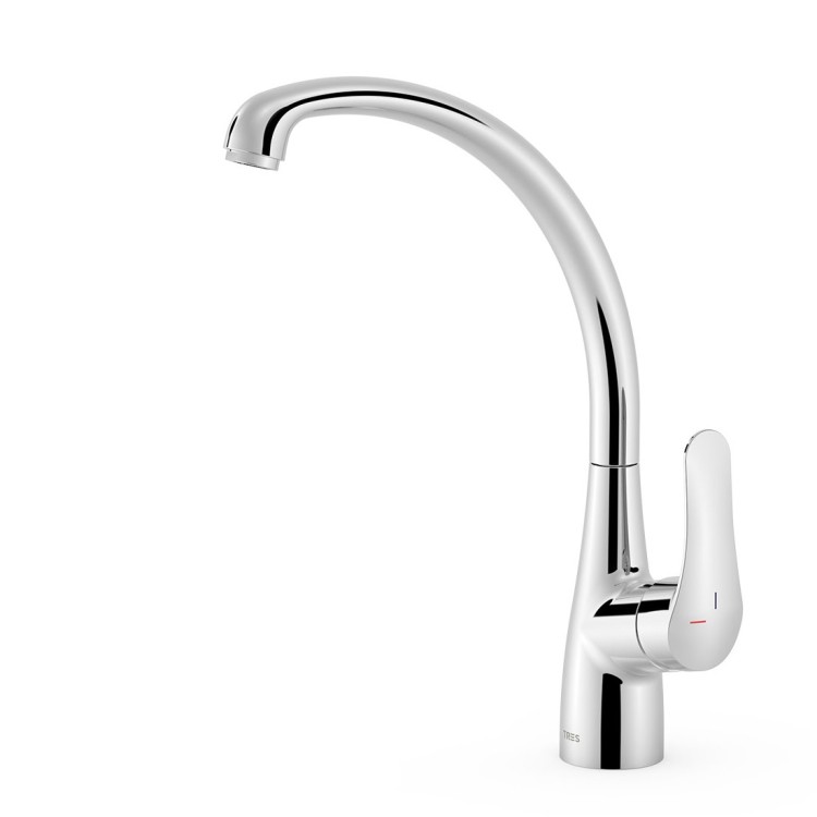 Virtuves izlietnes maisītājs TRES Kitchen, hroms 21644720