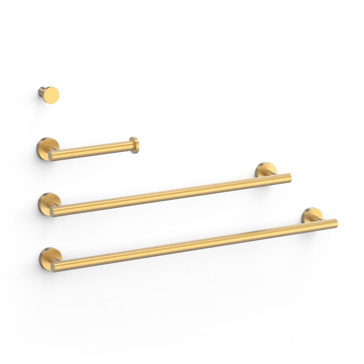 Aksesuāru komplekts TRES ROUND, 24K matēts zelts 09598102OM