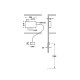Elektroniskais termostats TRES Shower Technology 3-ceļu, 49288398 Elektroniskais termostats TRES Shower Technology 3-ceļu, 49288398