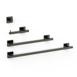 Aksesuāru komplekts TRES SQUARE, melna metālika 09598101KM