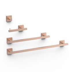 Aksesuāru komplekts TRES SQUARE, 24K matēts rozā zelts 09598101OPM