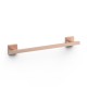 Dvieļu turētājs TRES SQUARE 40cm, 24K matēts rozā zelts 10723601OPM
