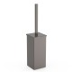 Tualetes birste ar turētāju TRES Square, uz virsmas liekama, 10733605GR