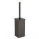 Tualetes birste ar turētāju TRES Square, uz virsmas liekama, 10733605KM