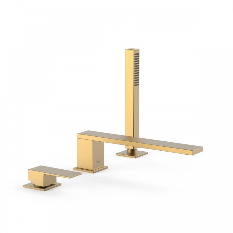 Vannas maisītājs uz vannas malas Cuadro-TRES 3-daļīgs, 00616103OM