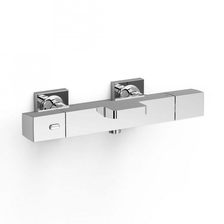 Vannas un dušas termostata maisītājs TRES OVER-WALL, hroms 19017406