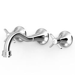 Izlietnes maisītājs no sienas TRES Clasic, 24215101