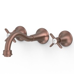 Izlietnes maisītājs no sienas TRES Clasic, volcanic 24215101VO